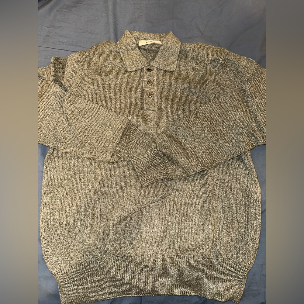 Buck Mason olive Seafarer Polo